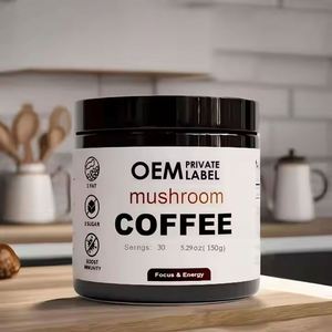 Mezcla de hongos de café de setas de etiqueta privada con café Arábica para aumentar la energía, mejorar la inmunidad, café de setas Oganic - Product Image 1