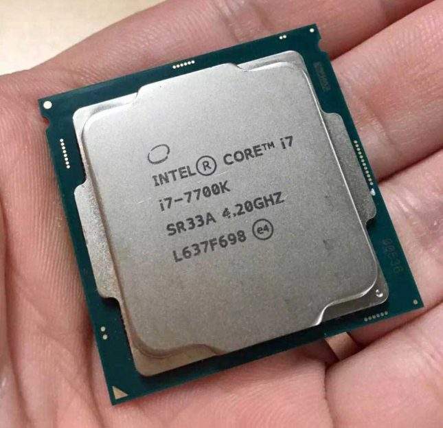 Intel core i7 7700k 4.20GHz 動作品】Intel Core i7-7700K CPU