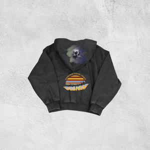 Sweat-shirt à fermeture éclair imprimé logo coupe régulière de haute qualité pour homme Sweat à capuche respirant écologique - Product Image 2