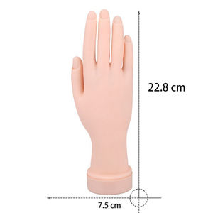 Acrylique Ongles Silicone <span class=keywords><strong>Pour</strong></span> Ongles <span class=keywords><strong>Manucure</strong></span> Formation Doigt Faux Ongles Pratique Caoutchouc <span class=keywords><strong>Main</strong></span> - Product Image 3