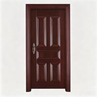 Timber Traditional Fire Rated Door Single Leaf 30 Minute BS476 Oak Veneer Solid Core Concealed Closer Residential Bedroom OEM