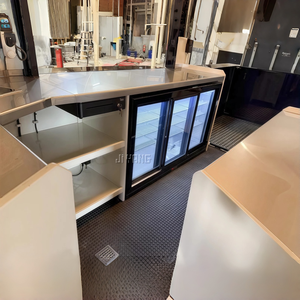 شارع صغير شاطئ خمر بار متنقل مطعم الآيس كريم شاحنة القهوة هوت دوج وجبة خفيفة مقطورة تقديم الطعام - Product Image 5