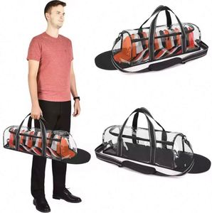 Muestra Gratuita de Fábrica: Nuevo Organizador Portátil Transparente de PVC para Bolsas de Gimnasio, Exhibidor de Bolsos y Sombreros - Product Image 6