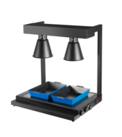 Lampe chauffante ronde professionnelle pour aliments, avec tête réglable, pour buffet, fêtes, restaurants, cuisines et usage domestique