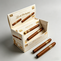 Emballages personnalisés en Mylar, enveloppes en feuilles naturelles, enveloppes pour cigares, sachets d'emballage et boîtes de présentation