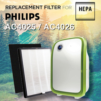 Filter Karbon HEPA Asli untuk Pembersih Udara AC4103/4104/4025/4026/4124 Pengganti Filter Udara Rumah Tangga Ramah Lingkungan