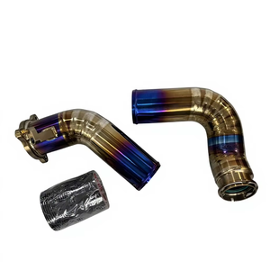 Juego de Tuberías de Admisión de Titanio para Motor <span class=keywords><strong>BMW</strong></span> B48 2.0T <span class=keywords><strong>Turbo</strong></span> <span class=keywords><strong>320i</strong></span> 330i 430i G20 G22 F30 F32, Mejora de Rendimiento de Alto Flujo - Product Image 3