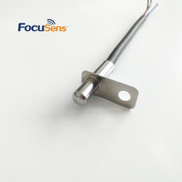 Sensor de Temperatura de Respuesta Rápida con Montaje de Brida, Sonda RTD PT1000, Longitud Personalizada para Condensador y Evaporador