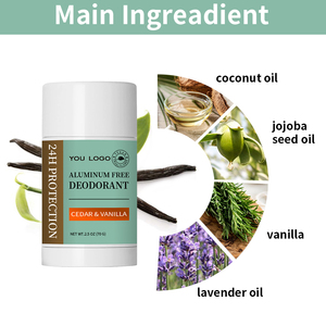 Marque privée <span class=keywords><strong>Bio</strong></span> Vegan Tout Naturel Hydratant Longue Durée <span class=keywords><strong>Aisselles</strong></span> Parfum Déodorant & Antisudorifique Bâton - Product Image 4