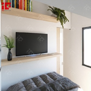 Aangepaste Creatieve Zaden Houten Huis Luxe Afneembare Draagbare Kleine Hotels Boomhut