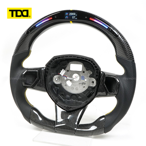 Volant en carbone LED TDD adapté à la Lamborghini Aventador, personnalisable - Product Image 2