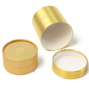 High Quality <b>Empty</b> Paper Cylinder Perfume <b>Box</b> Packaging Custom 50 ml Round Tube Perfume <b>Box</b> - Product Image 6