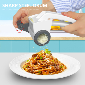 <span class=keywords><strong>Râpe</strong></span> <span class=keywords><strong>à</strong></span> <span class=keywords><strong>fromage</strong></span> rotative <span class=keywords><strong>professionnelle</strong></span> de qualité restaurant, manuelle <span class=keywords><strong>à</strong></span> manivelle, avec tambour en acier inoxydable, compatible lave-vaisselle - Product Image 3