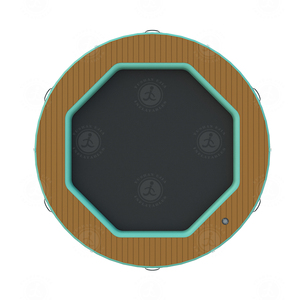 Cama Flotante Inflable para Varias Personas, Tumbona Flotante Estable y Resistente a Volcaduras para Diversión en Piscinas y Océanos - Product Image 4