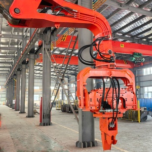 Вибропогружатель KN250 с поворотом на 360 градусов, высокочастотный вибропогружатель, устанавливаемый на гидравлический экскаватор - Product Image 5