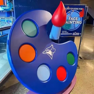 Sculptures géantes en mousse personnalisées pour événements de jeu, animaux (Dauphin, Ours Panda), mignonnes, en polystyrène et fibre de verre, produits universels - Product Image 4