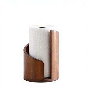 Boîte à mouchoirs <span class=keywords><strong>en</strong></span> <span class=keywords><strong>bois</strong></span> au design moderne et épuré pour le rangement <span class=keywords><strong>de</strong></span> papier toilette domestique, idéale pour le salon, la chambre, le bureau et les restaurants. - Product Image 1