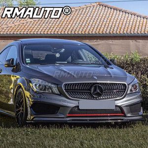 CLA Front Lip Front Bumper <b>Diffuser</b> Spoiler Bumper Guard Body Kit for Mercedes Benz CLA C117 AMG CLA45 2013-2015 <b>Car</b> Accessories - Product Image 6
