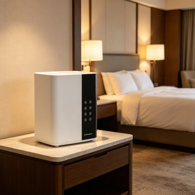 Multifunctional Portable Aroma Diffuser & Ionizing Humidifier with Oxygen Bar Night Light Plug-in for Home Car Office Hotel