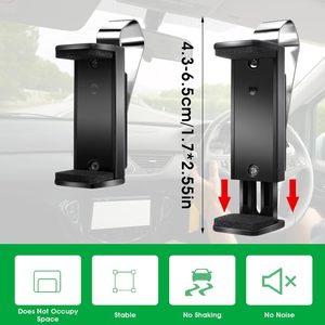 Clip para parasol de coche, Control de puerta de garaje, soporte de Clip para llave de coche, Clip de Control remoto de puerta ajustable de 47-70mm para transmisor de comando - Product Image 6