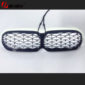 LED beyaz işık araba ön tampon bel grille Grille için BMW 5 serisi G30 M5 F90 <span class=keywords><strong>M</strong></span> spor modifiye LCI 2021-2023 araba styling - Product Image 3