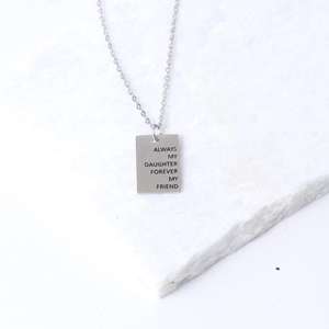 Joyería Cristiana, Collar con la Frase 'Dios Está Dentro de Ella, No Caerá', Joyería para Hija Cristiana, Joyería con Versículos Bíblicos - Product Image 5