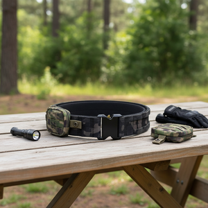 Équipement de sécurité tactique, ceinture en nylon à double boucle pour ceinture tactique de 2,25 pouces, pour le port dissimulé - Product Image 4