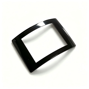 Verre saphir convexe simple avec bord intérieur étagé, revêtement antireflet, épaisseur personnalisée pour boîtier de montre - Product Image 2
