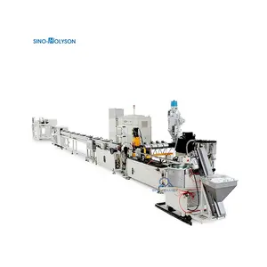 SINO-HOLYSON Hoge Snelheid HSJ-75 Ronde Druppelaar Druppelirrigatie Pijp Making Machine (Snelheid: 25-60 M/min)