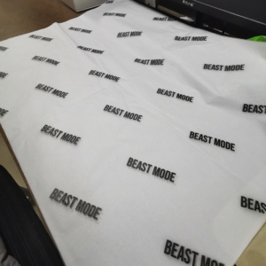 Papel de Seda Personalizado de 17 g/m² para Envolver Regalos, Papel de Envoltura de Seda Desechable con Logotipo de Pera de Nieve Impreso - Product Image 5