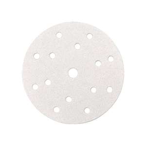 TYROLIT Disco abrasivo adhesivo TFC 150 mm granulación 100 para madera/Pintura n. ° de agujeros 15 - Product Image 1