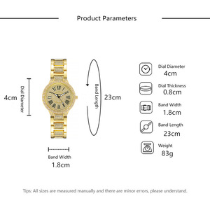 <span class=keywords><strong>Orologio</strong></span> da donna di lusso in <span class=keywords><strong>oro</strong></span> <span class=keywords><strong>rosa</strong></span> 6227, set da 2 pezzi con bracciale - Product Image 6