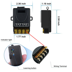 433 Smart Wireless <strong>Remote</strong> <strong>Control</strong> Switch 110V-240V 30A <strong>Light</strong> Switch for Pumps <strong>Ceiling</strong> <strong>Lights</strong> Electrical - Product Image 6