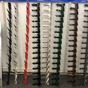1,25 m <span class=keywords><strong>L</strong></span> M S tamaños pared picos de púas de metal el material puede ser de colores personalizados - Product Image 2