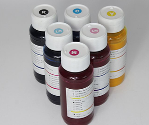 Kit de Recarga de Tinta de Sublimación de 6x100ml - Negro, Cian Claro, Cian Claro - Compatible con Epson, Colores Vívidos, para Acción de Gracias y San Valentín - Product Image 2