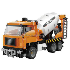 CaDa C65021 Ensembles de blocs de construction pour mini camion bétonnière Voiture d'ingénierie de construction de camion à agitation - Product Image 1
