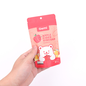 Pochette Doypack mate en Mylar pour bonbons, faible MOQ, conception personnalisée, en feuille d'aluminium, étanche, avec vernis UV localisé, emballage alimentaire sûr - Product Image 3