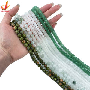 Venta al por mayor Piedra Natural joyería pulsera collar cristal 5x8mm <span class=keywords><strong>Ábaco</strong></span> cuenta Piedra Natural cuentas sueltas - Product Image 5