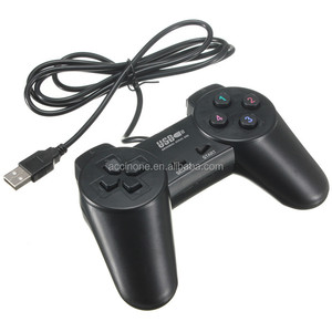 Hot Sale <b>USB</b> 2.0 Black Wired Joystick Gamepad Joypad Game <b>Controller</b> for PC Laptop Gamepad <b>USB</b> <b>Controller</b> PC Gamepad - Product Image 1