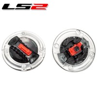 Boucles de casque LS2 authentiques, pièces d'origine compatibles avec les casques LS2 FF358, 396, 370, 394 et autres casques LS2