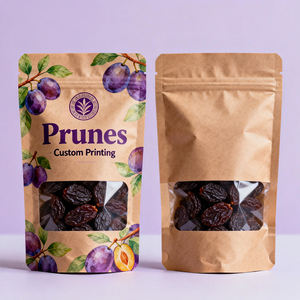 <span class=keywords><strong>ถุง</strong></span>กระดาษคราฟท์แบบกำหนดเองสำหรับบรรจุ<span class=keywords><strong>ผล</strong></span><span class=keywords><strong>ไม้</strong></span>อบแห้งพร้อมหน้าต่าง<span class=keywords><strong>ใส</strong></span> <span class=keywords><strong>ถุง</strong></span>ซิปล็อคแบบตั้งได้ พิมพ์โลโก้ได้ มาตรฐานสำหรับอาหาร บรรจุภัณฑ์สำหรับกัม น้ำตาล - Product Image 5