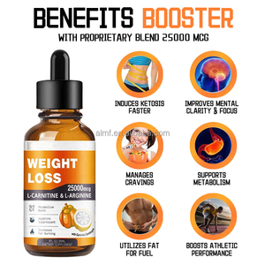 Organisches <span class=keywords><strong>L</strong></span>-Carnitin <span class=keywords><strong>L</strong></span>-Arginin Tropfen Garcinia Cambogia 25000mcg Gewichtsverlust Stoffwechsel-Booster Appetitzügler 1/2 Tropfer - Product Image 5