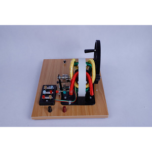 24045 Hand-cranked three-phase AC generator, <b>physics</b> experiment equipment, teaching instruments, middle school teaching aids, - Product Image 1