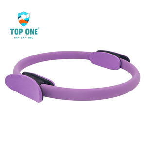 TopOne vente en gros maison Double couleur extensible doux Hula Fitness exercice cercle magique Yoga Pilates anneau - Product Image 2