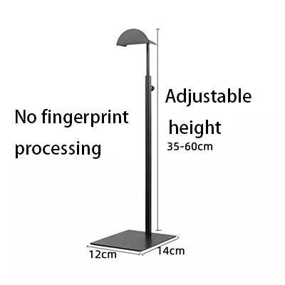 Small holder brushed black plated