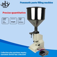 Machine de pesage et de dosage pneumatique compacte A02 pour crèmes cosmétiques, miel, pâtes, liquides, aliments et bière en bouteilles en verre