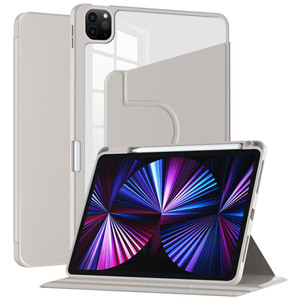 360 Rotating Acrylic iPad Case With Pencil Slot For iPad 9 10.2 Pro 11 12.9 Wholesale - Product Image 4