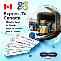 Agente de envío Parcel Route Import Export Express a Canadá Vancouver Puerto del comprador Orden