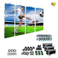 Qray LED Premium İç Mekan Kiralık LED Ekran Video Duvarı 1000cd Parlaklık 3 Yıl Garantili XR Stüdyo Sanal Yayınlar için