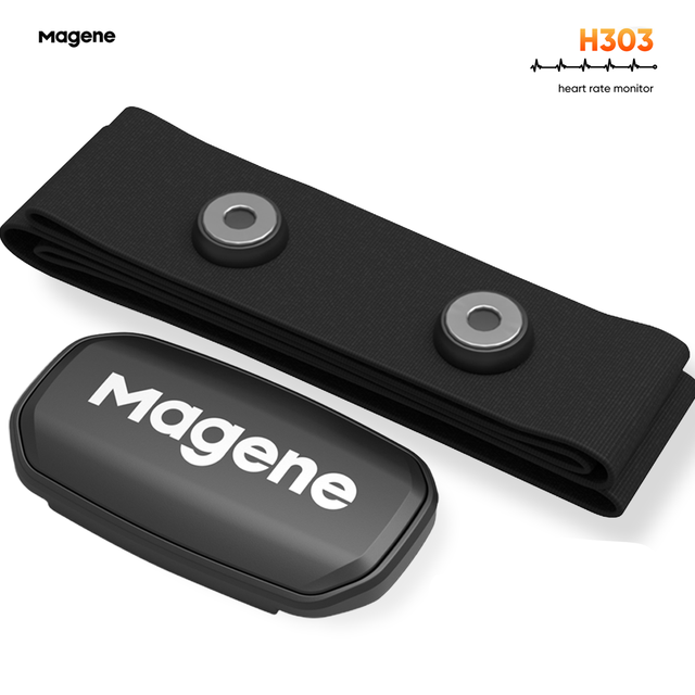 Magene ANT+ Heart Rate Sensor H303 Fit for Computer Running Sports Heart Rate Monitor Chest Strap